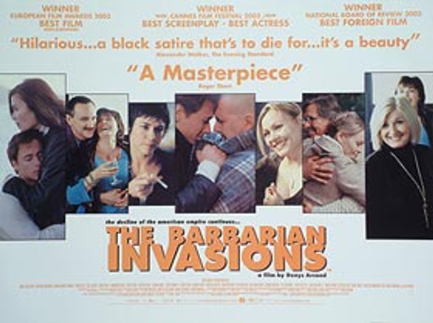 THE BARBARIAN INVASIONS ORIGINAL CINEMA POSTER