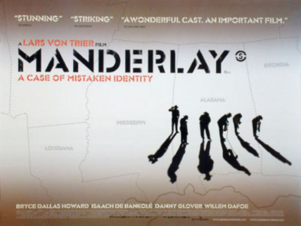 MANDERLAY (DOUBLE SIDED) ORIGINAL CINEMA POSTER