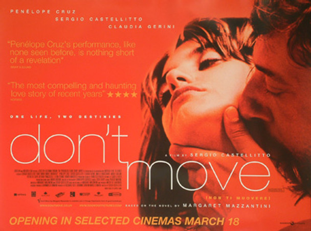 DON'T MOVE ORIGINAL CINEMA POSTER