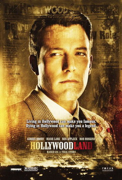 Affiche de cinéma originale Hollywoodland (double face régulière)