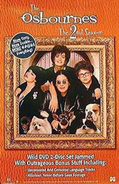 THE OSBOURNES (2nd Season) ORIGINAL TV POSTER