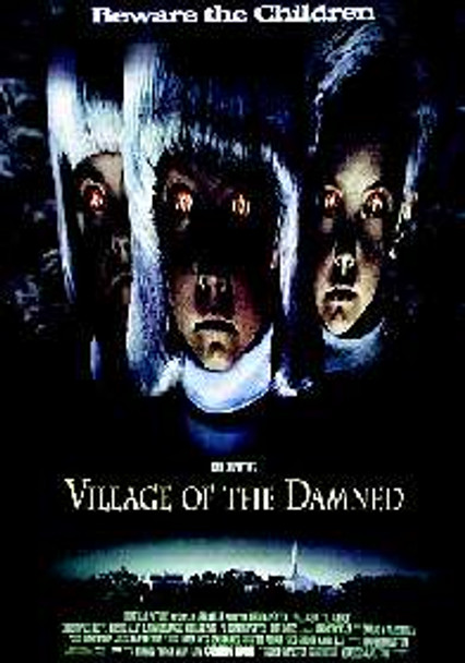 Village of the damned (genoptryk) genoptryksplakat