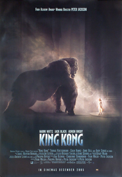 Affiche de réimpression de King Kong (réimpression de Kong & Ann Street)