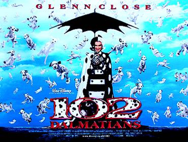 102 DALMATIANS (Regular) (Double Sided) ORIGINAL CINEMA POSTER