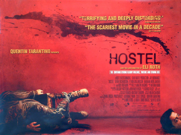 Hostel original biografplakat