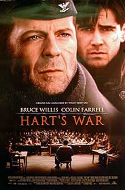 Affiche de cinéma originale La guerre de Hart (double face)