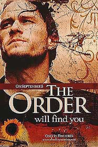 THE ORDER/THE SIN EATER (Single Sided Advance Style B) ORIGINAL CINEMA POSTER