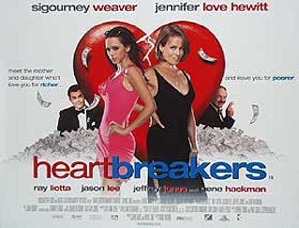 HEARTBREAKERS (DOUBLE SIDED) ORIGINAL CINEMA POSTER