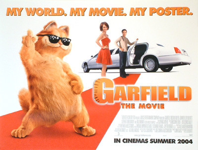 GARFIELD ORIGINAL CINEMA POSTER