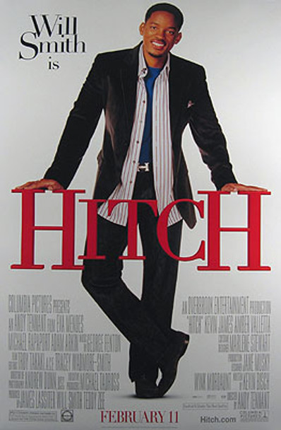 Affiche de cinéma originale Hitch (double face régulière)