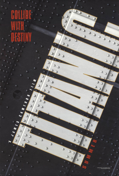 TITANIC (Single Sided Advance) ORIGINAL CINEMA POSTER