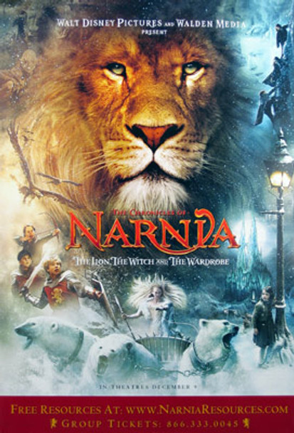 THE CHRONICLES OF NARNIA: THE LION, THE WITCH AND THE WARDROBE (Single Sided Regular) ORIGINAL CINEMA POSTER