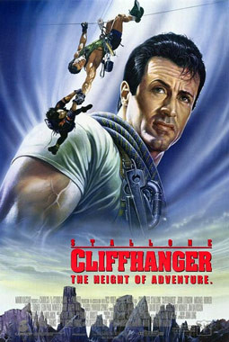 CLIFFHANGER (Double Sided International) ORIGINAL CINEMA POSTER
