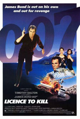 LICENCE TO KILL (Single Sided International) ORIGINAL CINEMA POSTER