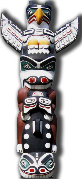 Totem Pole - Lifesize Cardboard Cutout / Standee