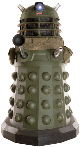 Ironside legerdalek (oorlogstijd) - BBC dokter wie / dr wie / dr. wie - levensgrote kartonnen uitsnede / - levensgrote kartonnen uitsnede / standee