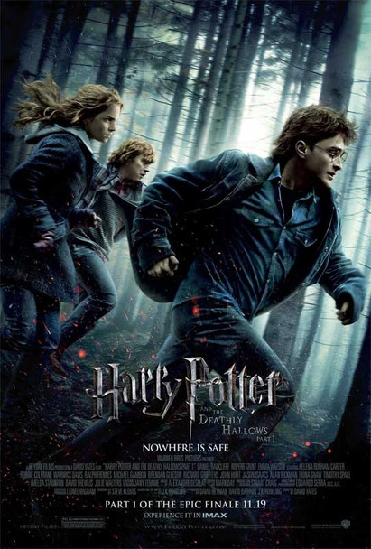Harry Potter and The Deathly Hallows Original Movie Poster