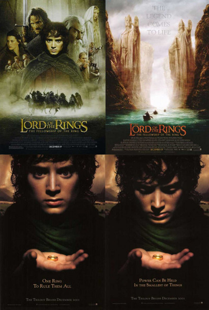 LOTR Fellowship Of The Ring Poster Set