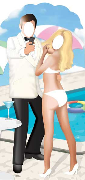 Secret Agent Stand-in Cutout
