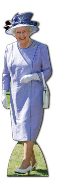 Queen Elizabeth II - Cardboard Cutout