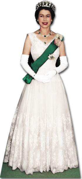 Queen Elizabeth II (Coronation Era) - Cardboard Cutout