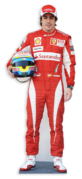Fernando Alonso Cutout