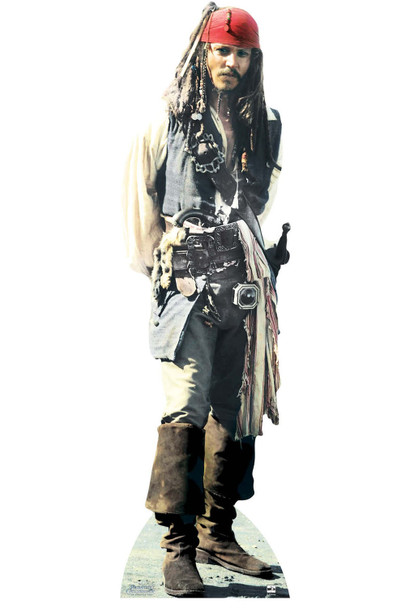 Captain Jack Sparrow lifesize cardboard cutout
