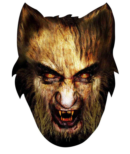 Werewolf Halloween Face Mask
