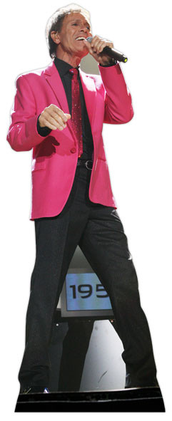 Cliff Richard 50th Anniversary Tour Lifesize Cardboard Cutout / Standee