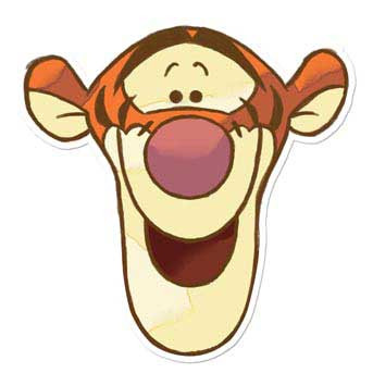 Tigger Face Mask