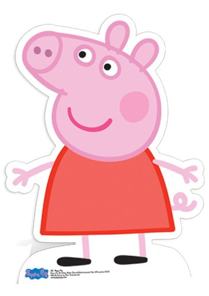 Découpe en carton Peppa Pig