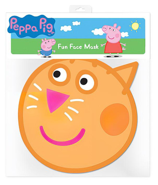 Candy Cat Party Mask - official Peppa Pig 2d card face mask