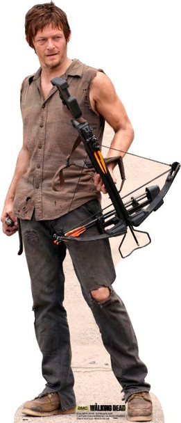 Daryl Dixon The Walking Dead Lifesize Cardboard Cutout