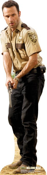 Rick Grimes The Walking Dead Lifesize Cardboard Cutout