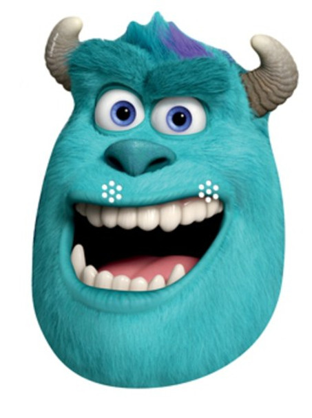 Sulley Fest Ansigtsmaske (Monsters Universitet)