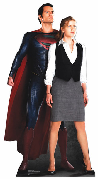 Superman und Lois Lane Pappausschnitt