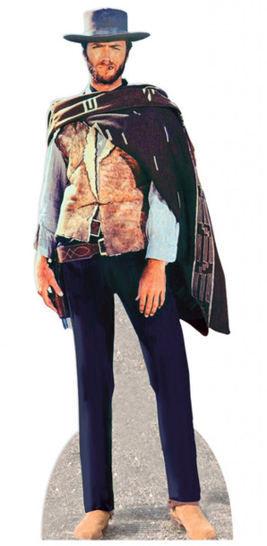 Clint Eastwood as Blondie in The Good The Bad and The Ugly Lifesize Cardboard Cutout