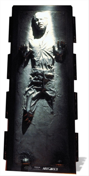 Han Solo in Carbonite kartonnen uitsnede