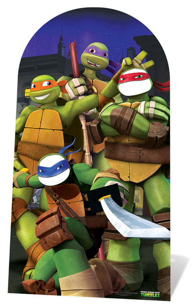 Teenage Mutant Ninja Turtles Lifesize Cardboard Stand-in Cutout