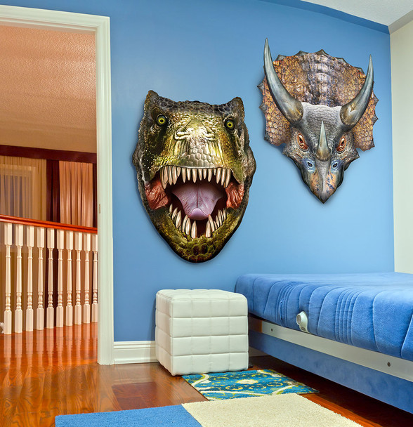 Example shown on a living room wall