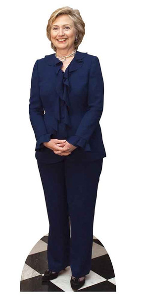 Hillary Clinton Lifesize Cardboard Cutout