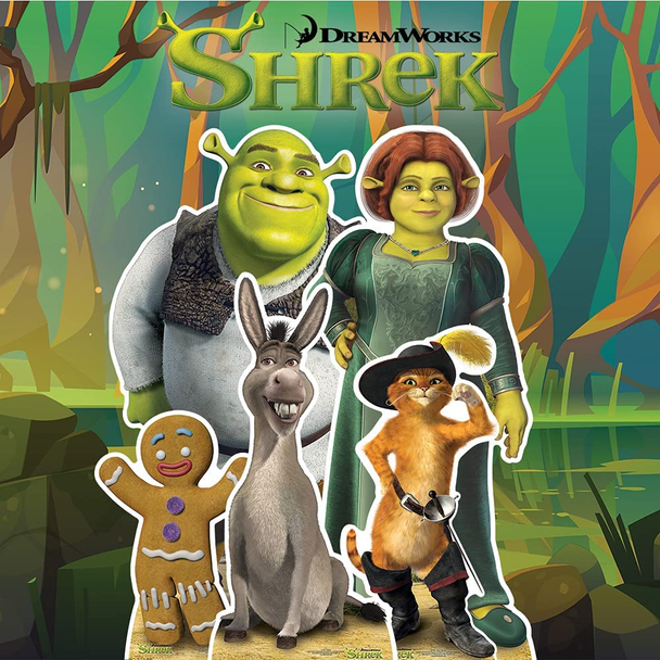 Shrek cutouts