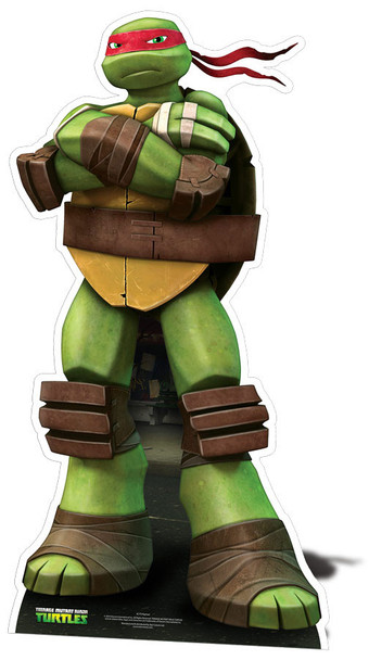 Raphael Teenage Mutant Ninja Turtles Mini Cardboard Cutout