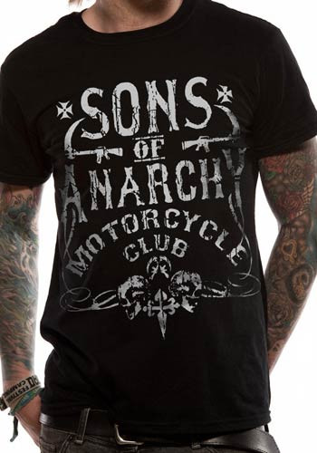 Sons Of Anarchy Motorcycle Club Logo Official Unisex T-Shirt
