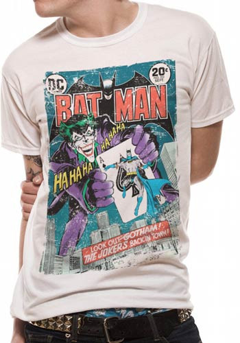 Batman The Joker DC Comic Cover Official Unisex T-Shirt