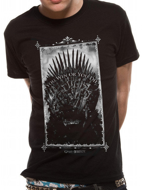 Game Of Thrones You Win Or You Die Official Unisex T-Shirt