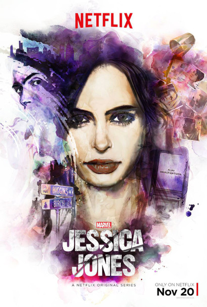 Jessica Jones Original Television Poster Double Sided Ultra Rare