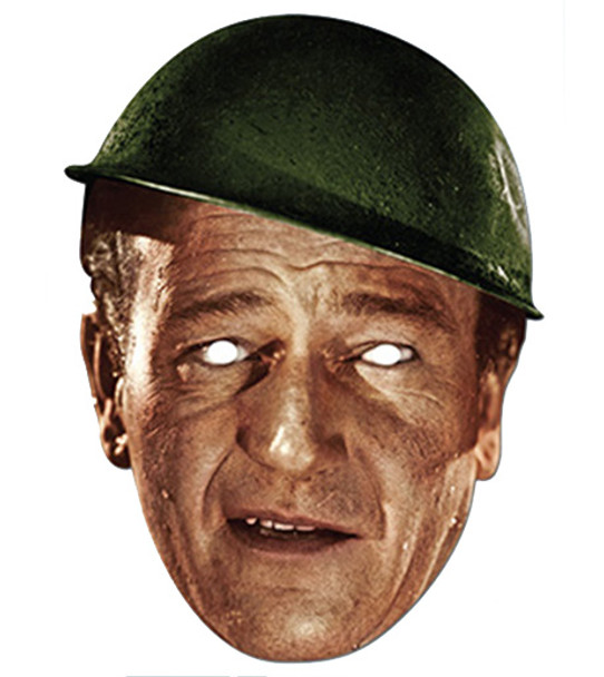 John Wayne Celebrity Hollywood Card Party Face Mask