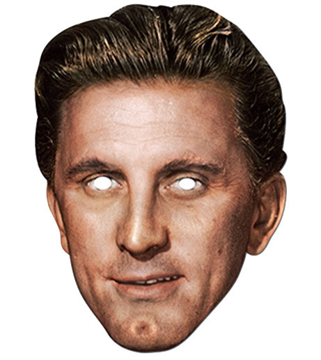 Kirk Douglas Celebrity Hollywood Card Party Face Mask