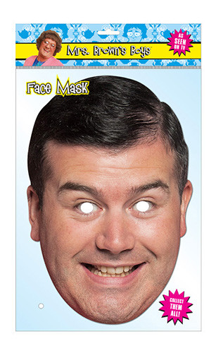 Dermot Brown Official Mrs Brown's Boys Card Party Face Mask